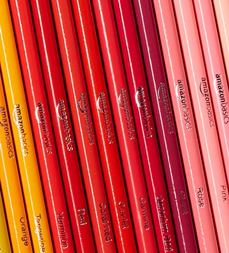 AmazonBasics Colored Pencils - 72-Count Set