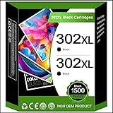 Cartouche 302xl noir Imprimantes compatibles : pour HP Envy 4510 4511 4512 4513 4516 4517 4520 4521 4522 4523 4524 4525 4526 4527 4528; DeskJet 1110 1111 1112 2130 2131 2132 2133 2134 2136 2138 3630 3632 3634 3636 3637 3638 3639; OfficeJet 3830 3831 3832 3833 3834 3835 4650 4652 4654 4655 4658 5220 5230 5232 5252 5255 5258 5264