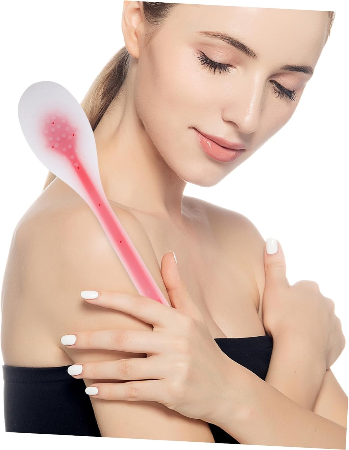 Long Handle Back Lotion Applicator Folding Back Applicator for Men Women