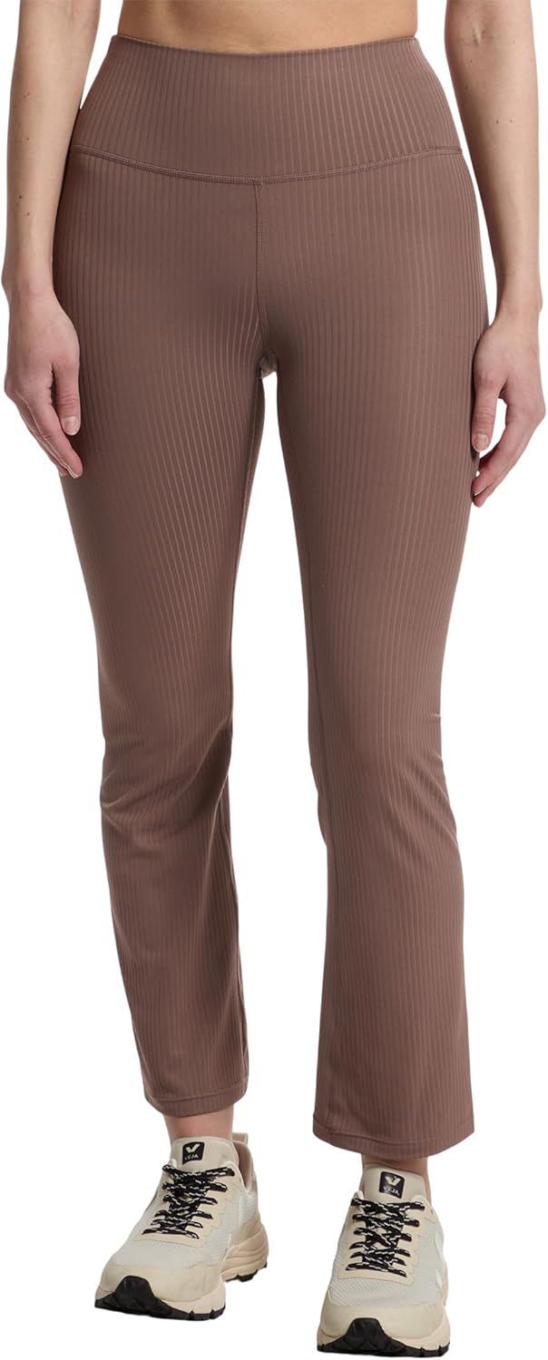prAna Women's Luxara Rib Flare Crop