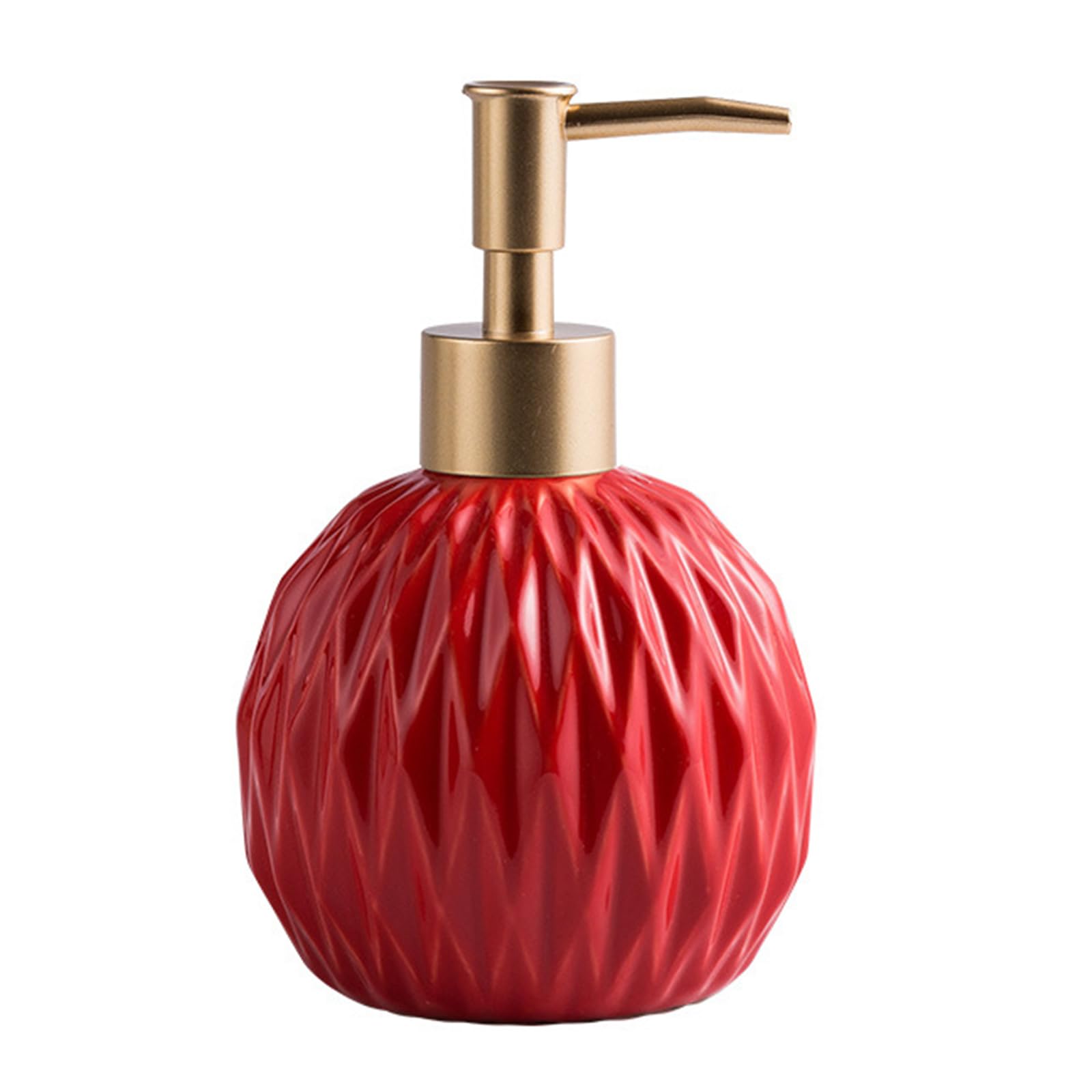 Ceramic Soap Dispenser Bottle, Refillable Hand Dispenser Container for Business Trip and Outdoor Activities Liquid