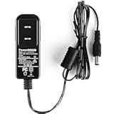 12V AC/DC Adapter Compatible with Moog Mavis Minitaur DFAM Mother-32 Subharmonicon Semi-Modular Analog Percussion Bass Tabletop Synthesizer Synth 12VDC Power Supply Cord Charger Cable PSU