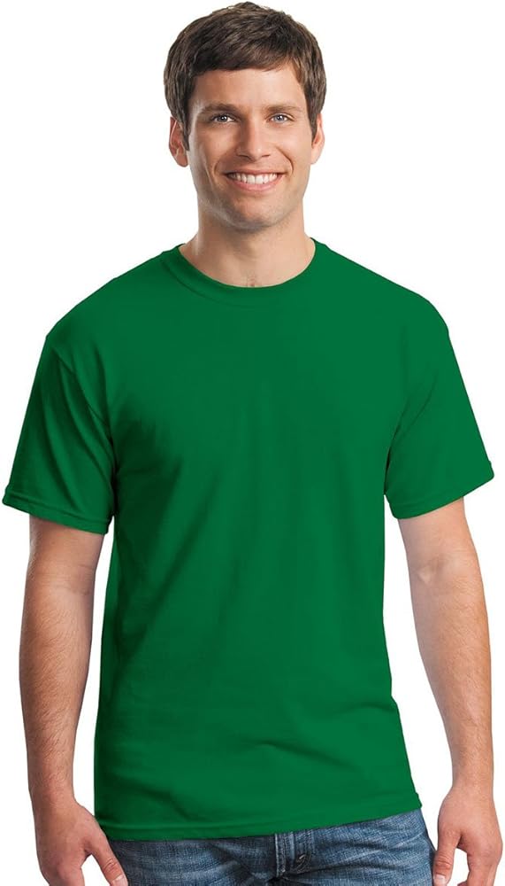 Amazon.com: Gildan 5000 Adult Heavy Cotton T-Shirt, Turf Green Amazon.com: Gildan 5000 Adult Heavy Cotton T-Shirt, Turf Green