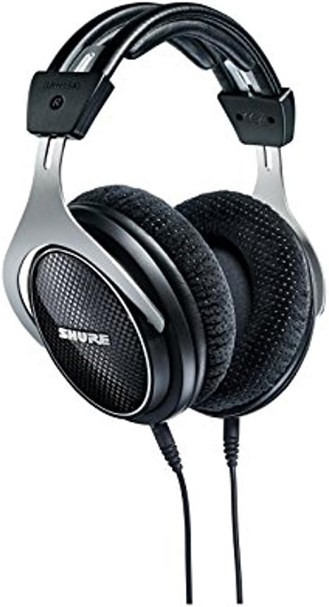 Shure SRH1540 Premium Closed-Back Headphones with 40mm Neodymium Drivers for Clear Highs and Extended Bass, Built for Professional Audio/Sound Engineers, Musicians and Audiophiles (SRH1540)
