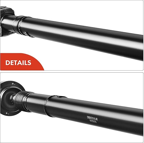 Miniatura 6 de A-Premium Conjunto de eje de transmisión completo delantero compatible con Jeep Grand Cherokee 2002 2003 2004, L6 4.0L, repuesto # 52105884AA