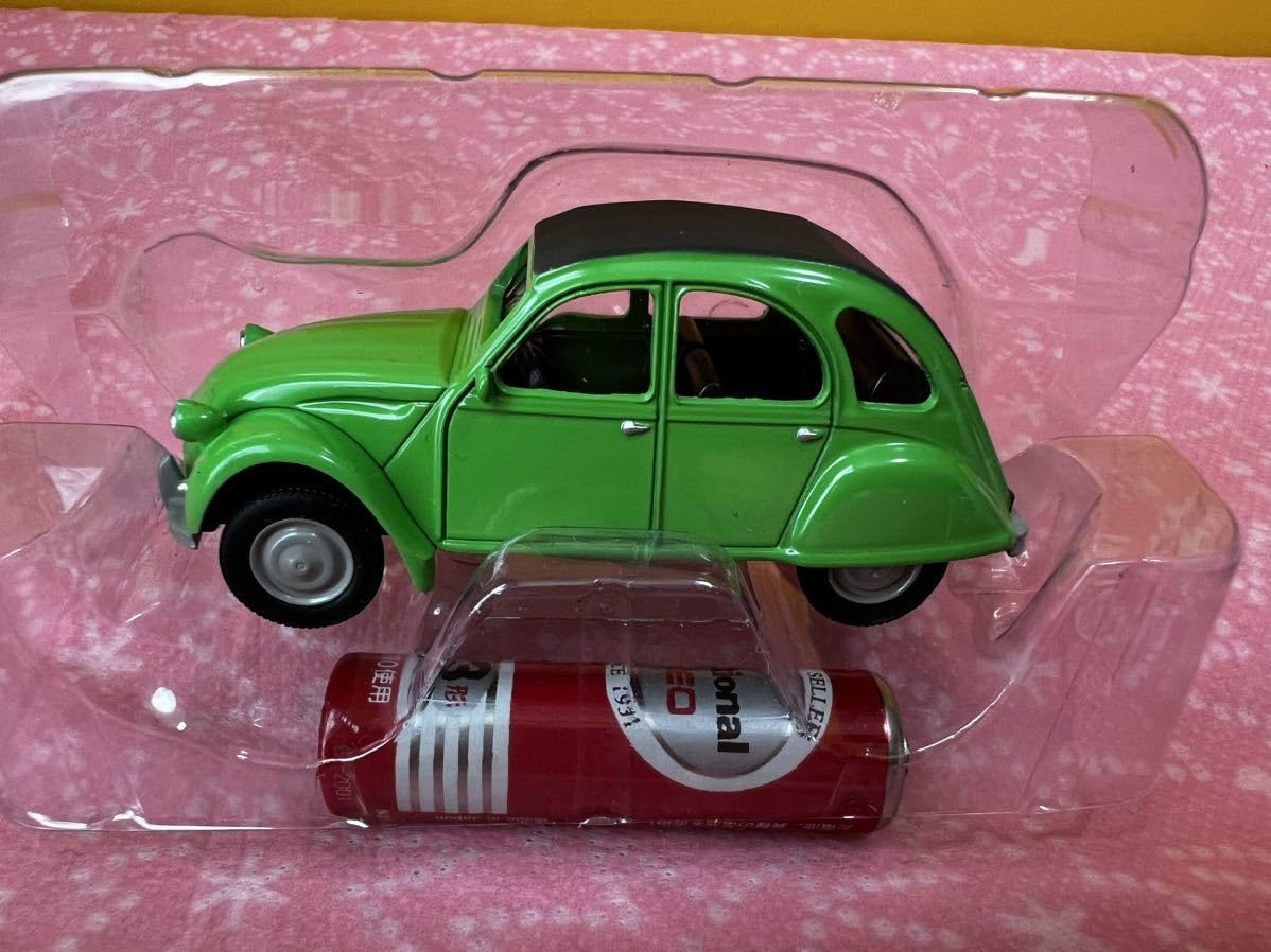 Amazon.co.jp: CITROEN シトロエン 2CV ミニカー 黄緑 ノレブ社製 1/64
