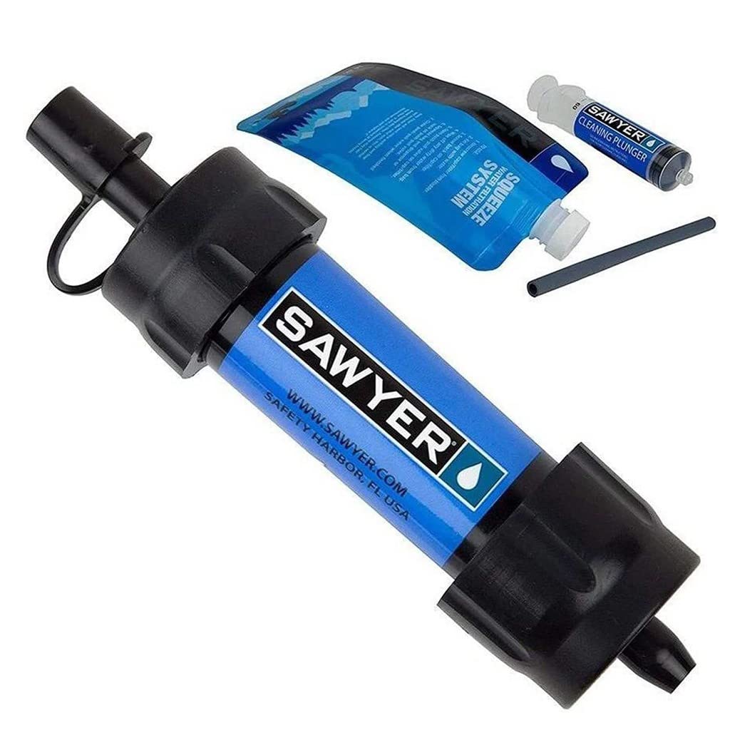 Purificadores Agua Portátiles, Purificador Agua Emergencia, Purificador de Agua para Supervivencia Adecuado para Camping Y Senderismo
