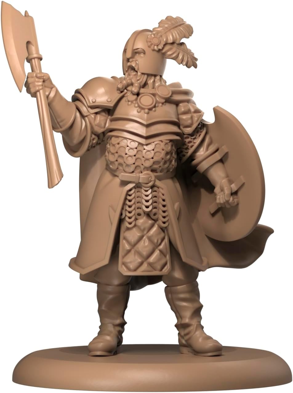 A Song of Ice and Fire Tabletop Miniatures Neutral Heroes III Box Set - Expansive Attachments and Commanders, Strategy Game for Adults, Ages 14+, 2+ Players, 45-60 Minute Playtime, Made by CMON