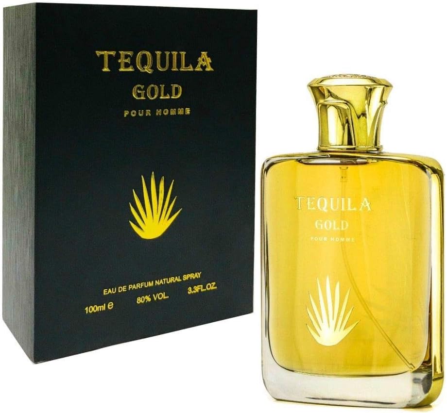 Tequila Gold Pour Homme Eau De Parfum Spray 3.4 oz for Men