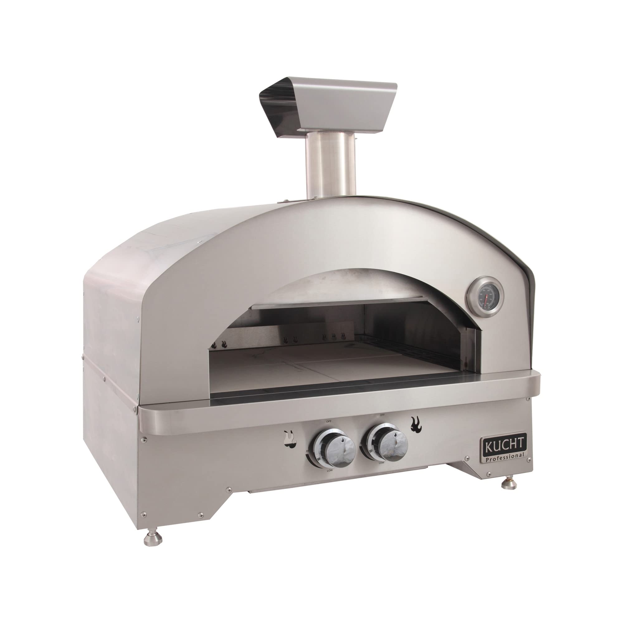 Kucht NAPOLI-S Outdoor Pizza Oven, Silver