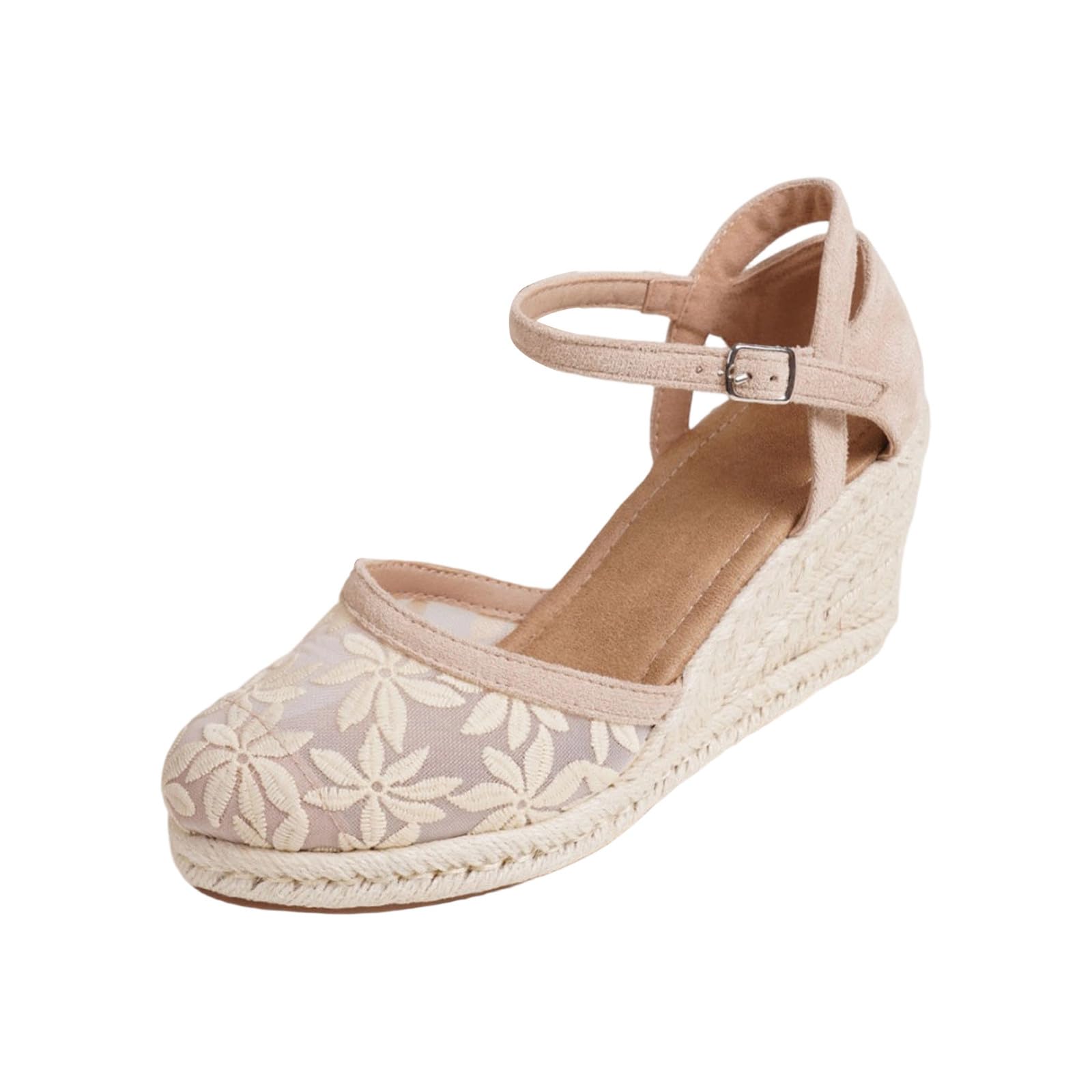 Zapatos de baile de plataforma para mujer, zapatos de novia gruesos con tiras y tacones altos tradicionales, elegantes y cómodos zapatos de fiesta con tacón para octubre