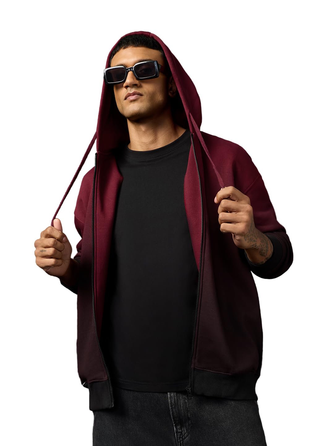 the souled store Men Hooded Sweatshirt-picture-46