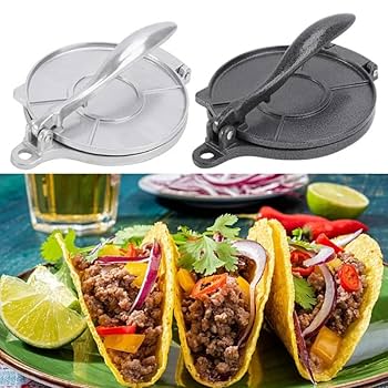 Amazon | Echana タコスプレス トルティーヤプレス お煎餅延ばし