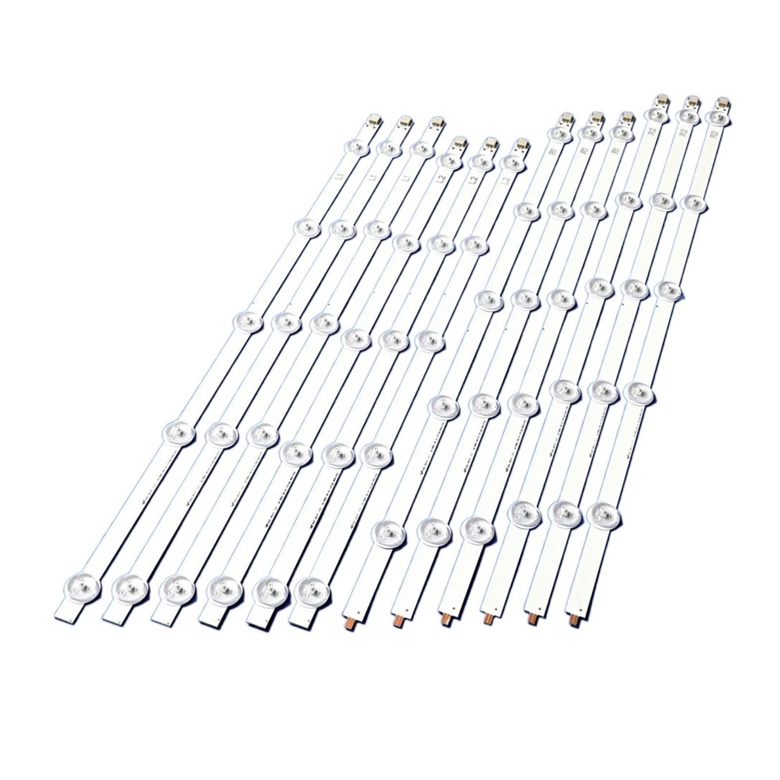 HCZION PORTATO Retroilluminazione Strip 10 lampada adatta for LG 50 "TV 50LN5400 50LA620V 6916L-1276A 1273A 1272A 1241A 50LA6208 5 0LN540V. Strisce di retroilluminazione TV