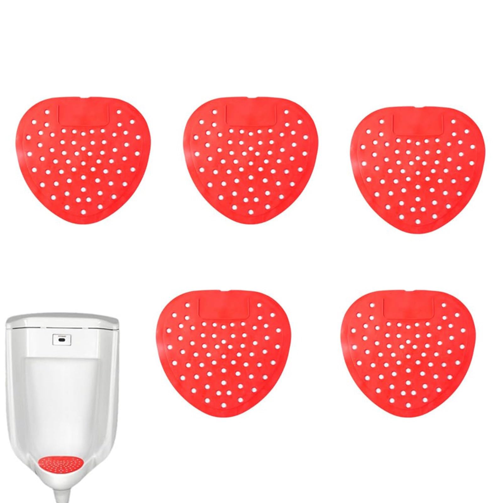 Désodorisant pour urinoir masculin - Design éclaboussures - Solution d'assainissement solide pour salle de bain