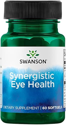 Miniatura 4 de Swanson Suplemento sinérgico de luteína y zeaxantina para la salud ocular para la visión y mácula de retina (luteína 20 mg y zeaxantina OmniXan 2