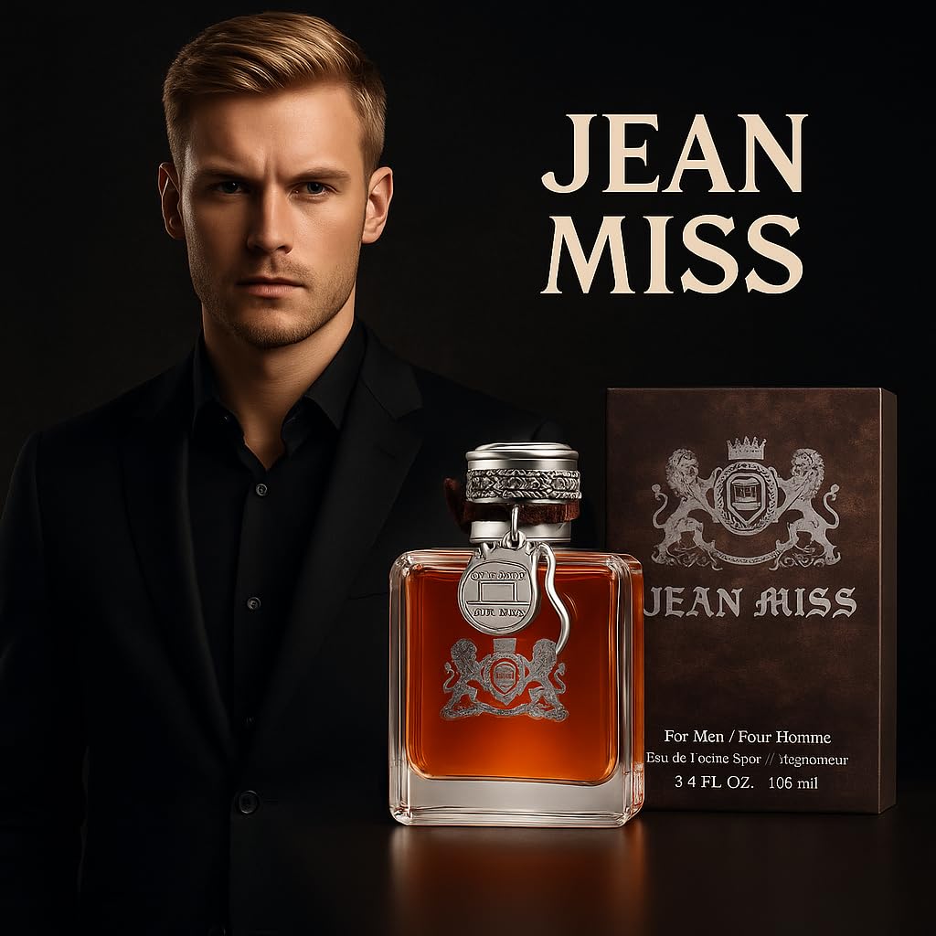 Men's Luxury Perfume with Vanilla, Lavender, Pink Pepper, Leather Accord Notes, Long Lasting Romantic Perfume for Men, 100ml (3.4 fl.oz) - Image 4