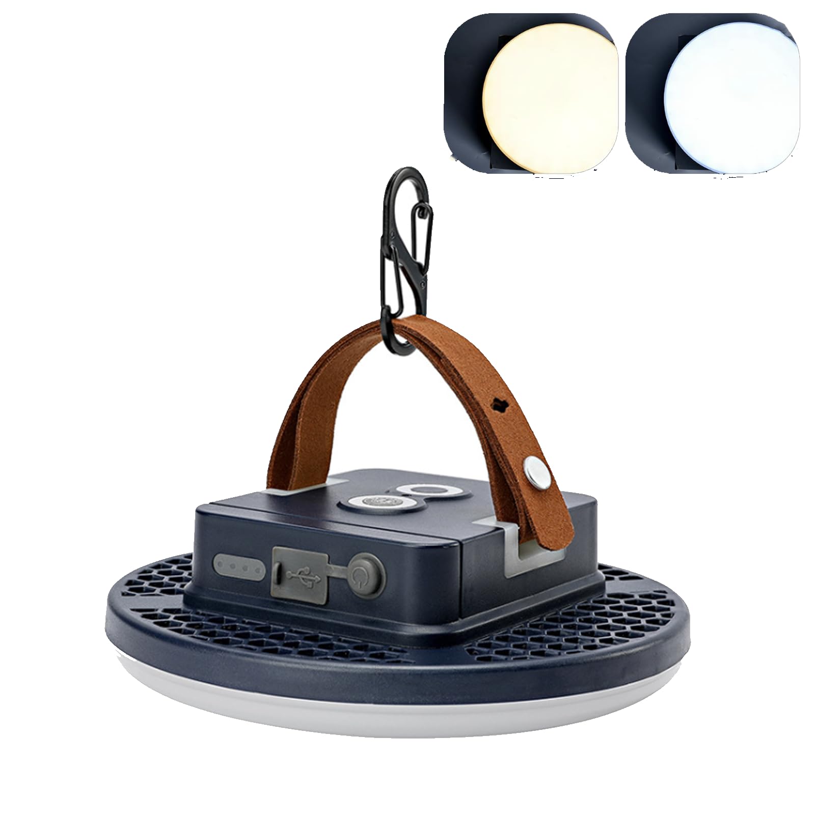 Luce da campeggio ricaricabile da 60 W, 13500 mAh, dimmerabile 2000 LM | Luce da campeggio ricaricabile da 60 W 2000 LM con batteria da 13500 mAh, attenuazione continua.