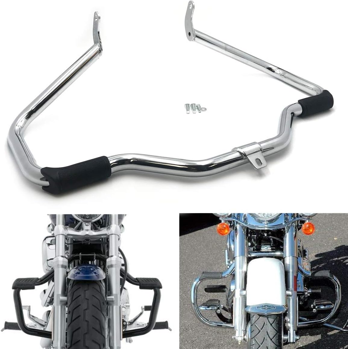 XKMT-Engine Guard Crash Bar Compatible With Harley Heritage Softail Fat Boy 2009-2017 [B07NSGWXRR]