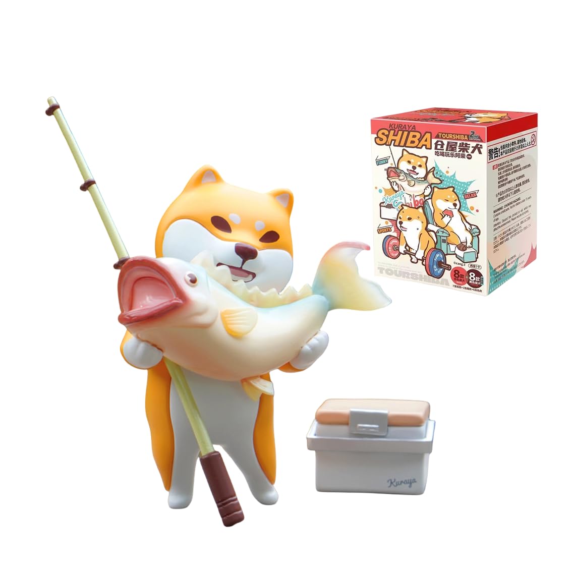Amazon.co.jp: maidimiao ぐらやツアー柴犬シリーズ2 ドッグブラインド 