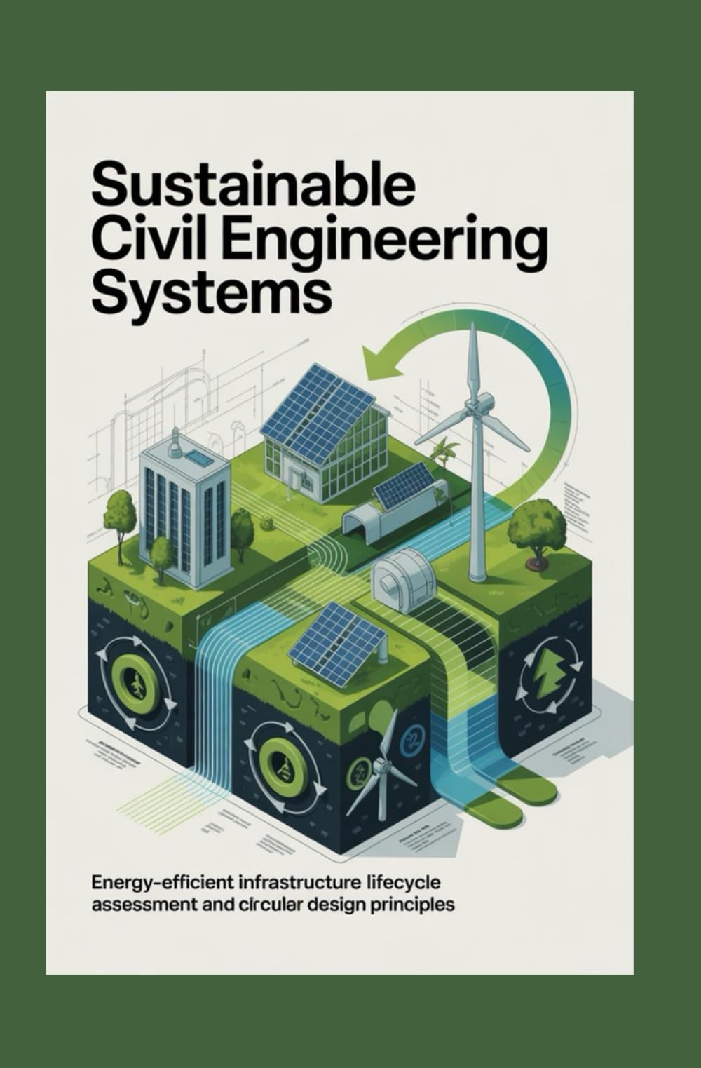 SUSTAINABLE CIVIL ENGINEERING SYSTEMS: Energy-efficient infrastructure lifecycle assessment and circular design principles