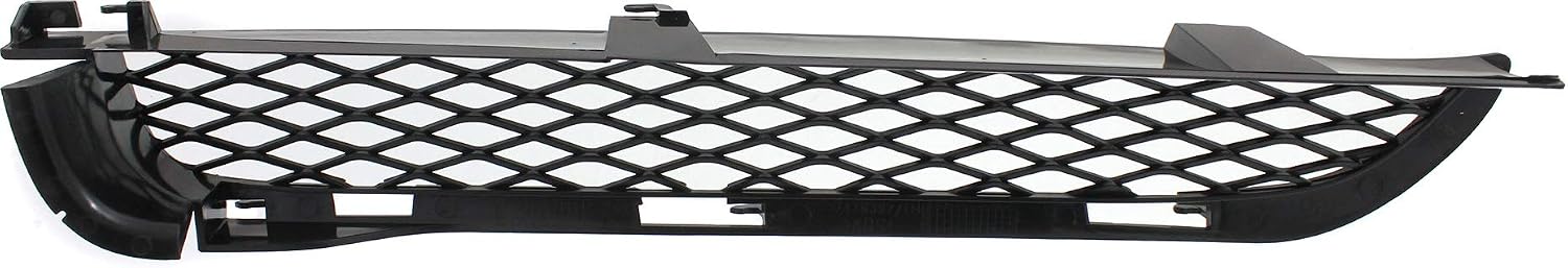 Compatible with 04 05 06 X5 w/o Sport Package Front Bumper Upper Grille Assembly Driver Side