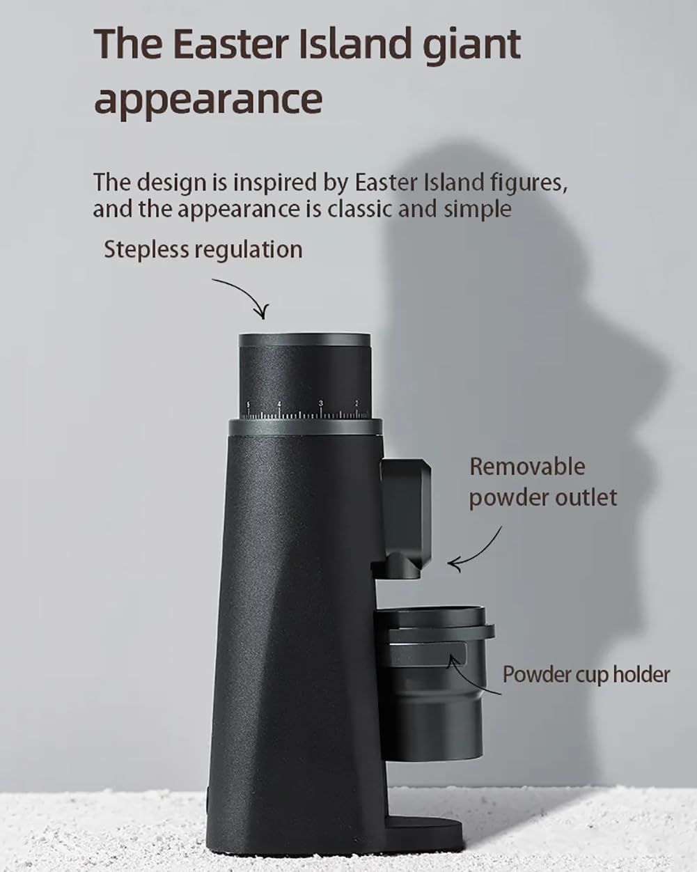 Amazon | 業務用電動コーヒーグラインダー、コーヒー豆粉砕機、自動