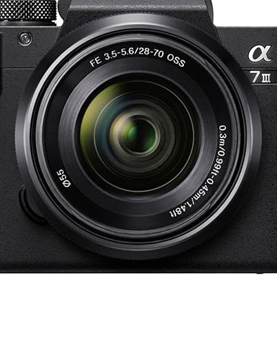 Sony Alpha ILCE-7M3K Full-Frame 24.2MP Mirrorless Camera with 28-70mm