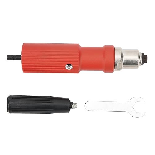 YWBL-WH Adaptador de pistola de remache eléctrica con llave, herramienta de inserción de remachadora eléctrica taladro eléctrico accesorio de remache