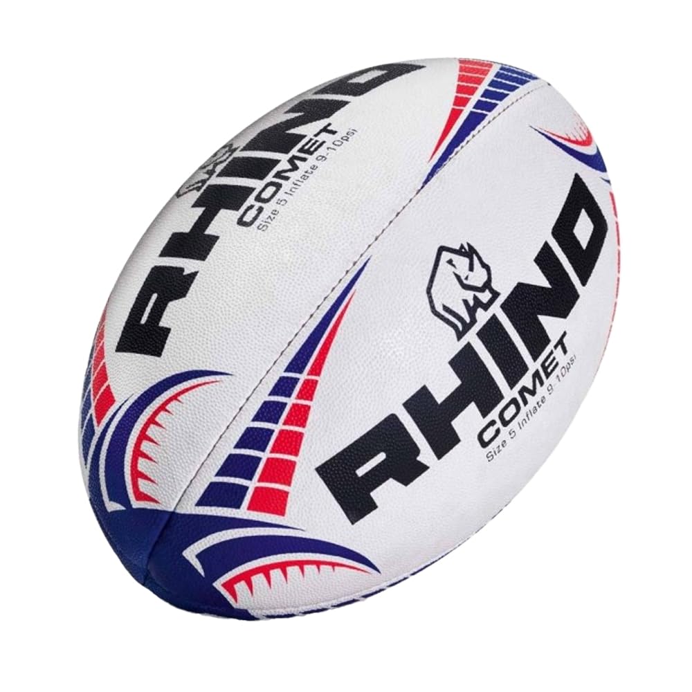 Rhino Women's White Rugby Ball Comet