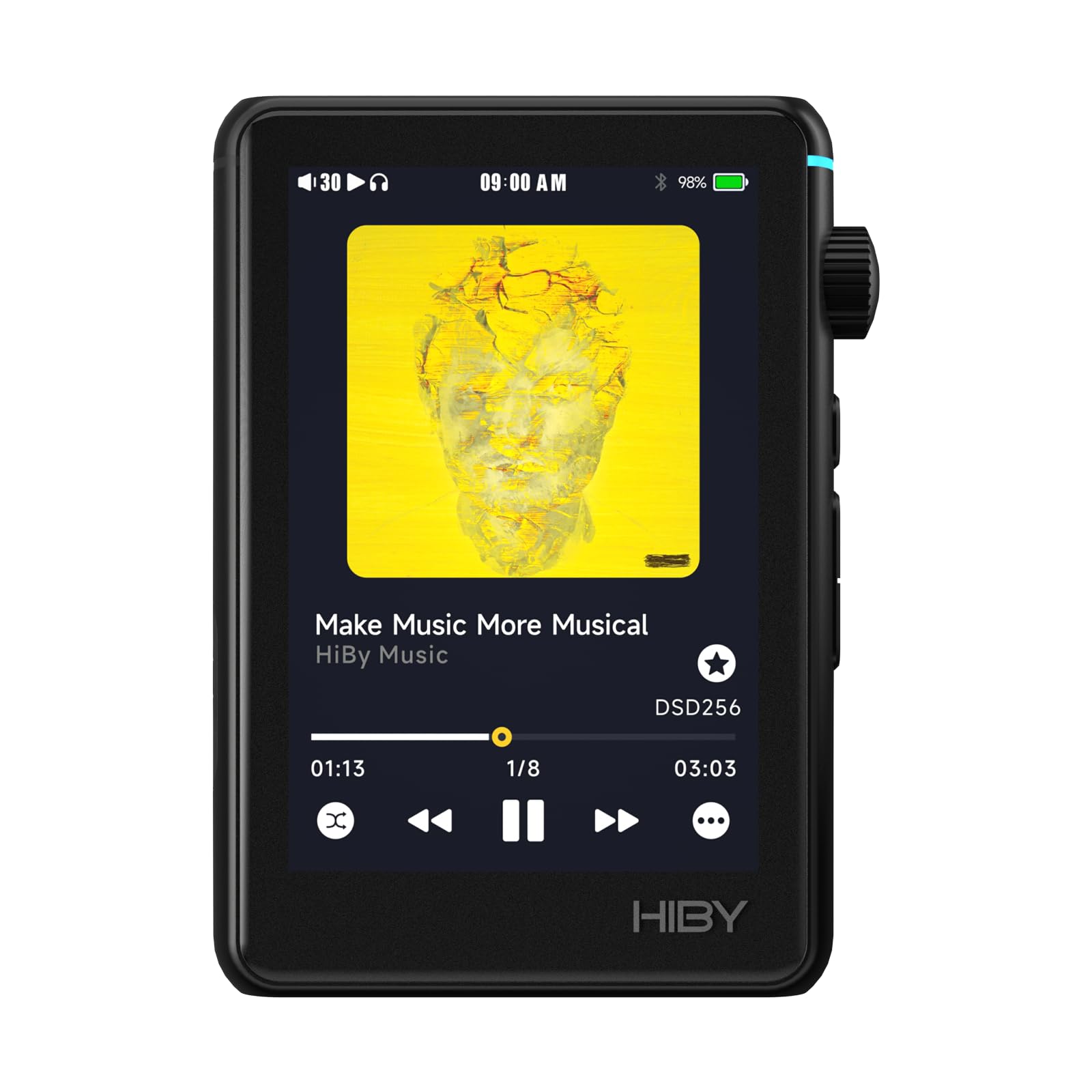 HiBy Music R3 II 2025 Portable HiFi MP3 Player, Native DSD256 MQA 16X, Hi-Res Certified, Bluetooth 5.1 WiFi, Tidal Qobuz, 3.5mm & 4.4mm 340mW, USB-C, 3.2" Touchscreen, 2TB TF Card Support-image-24