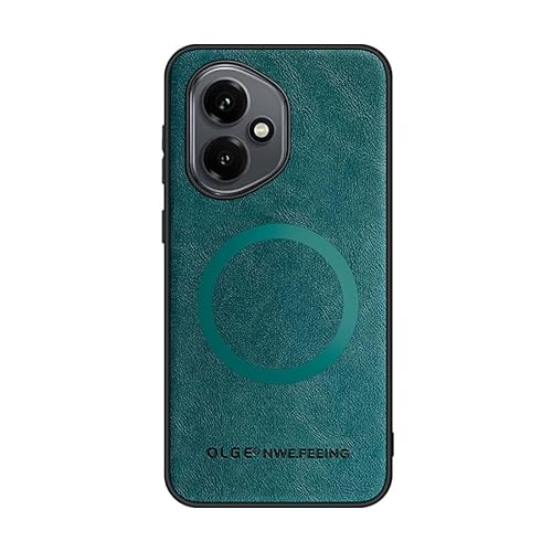 Pzwoxukhov Compatible with Honor 400 Case Cover,PU Leather，Shockproof Phone Case，Compatible with Honor 400 Case Green