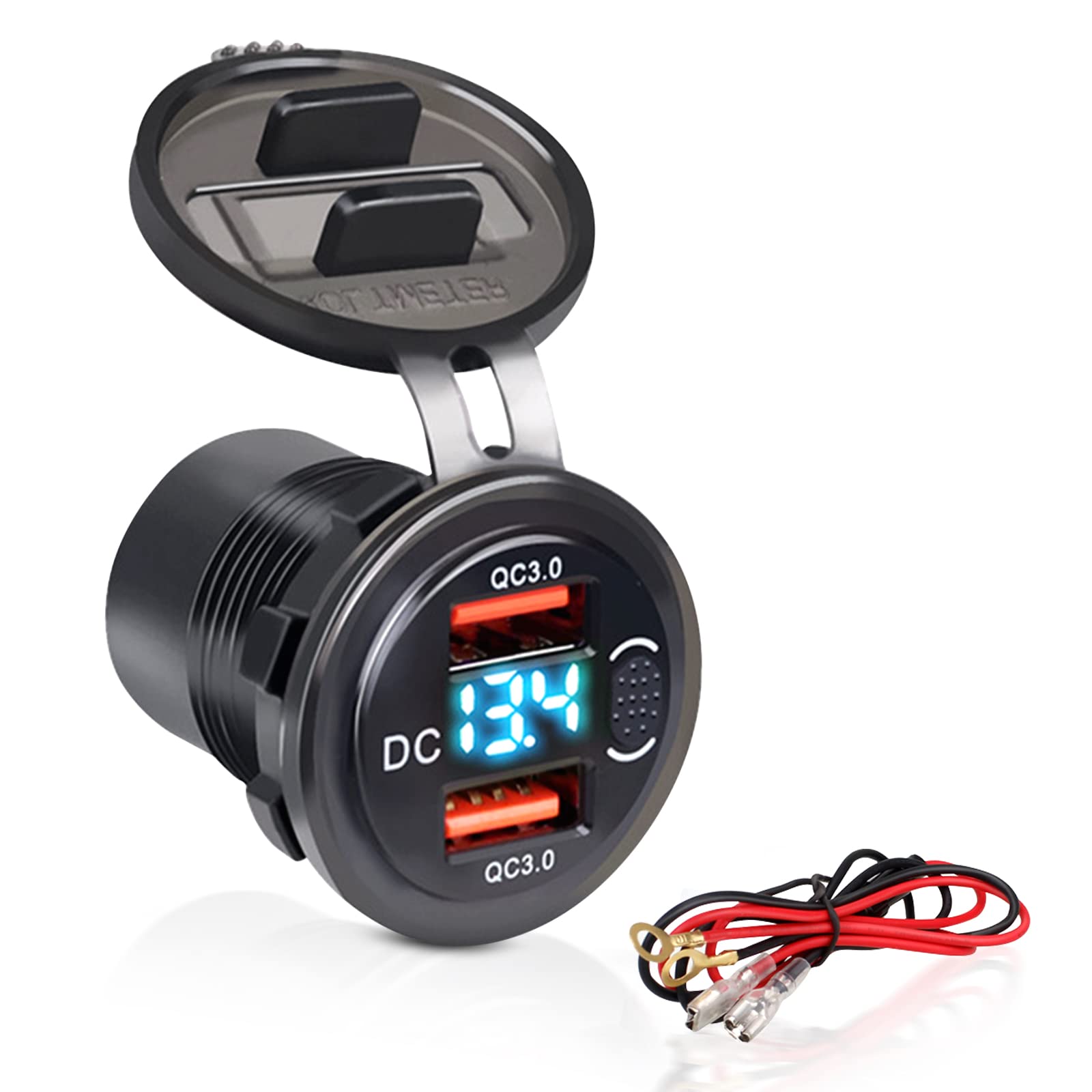 Amazon.co.jp: Palumma USBカーチャジャー ト QC3.0急速充電
