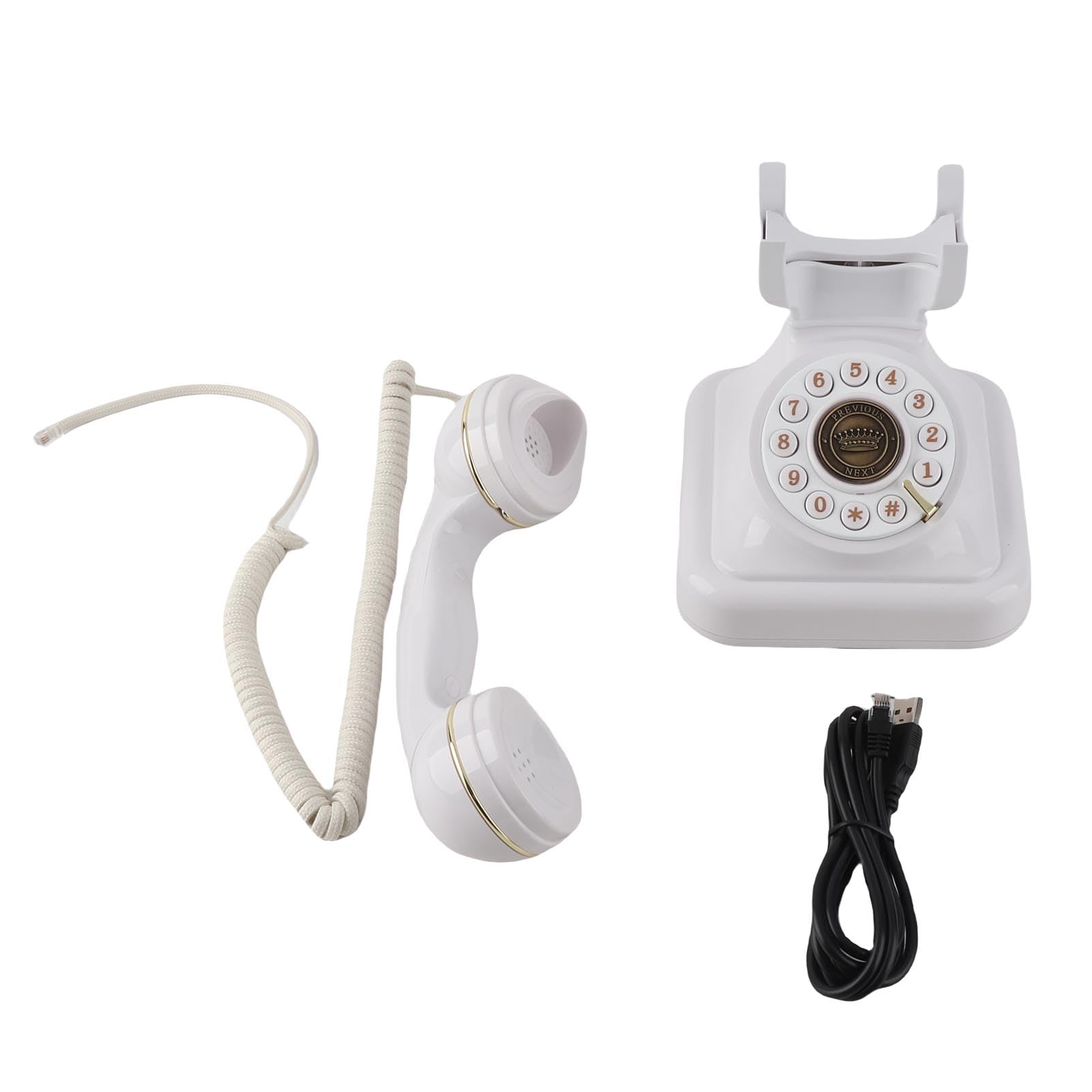 Téléphone rétro décoratif livre d'or de mariage mémoire 8 Go cadeau idéal