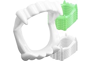 Eerie Glow-in-the-Dark Vampire Fangs for an Unforgettable Halloween