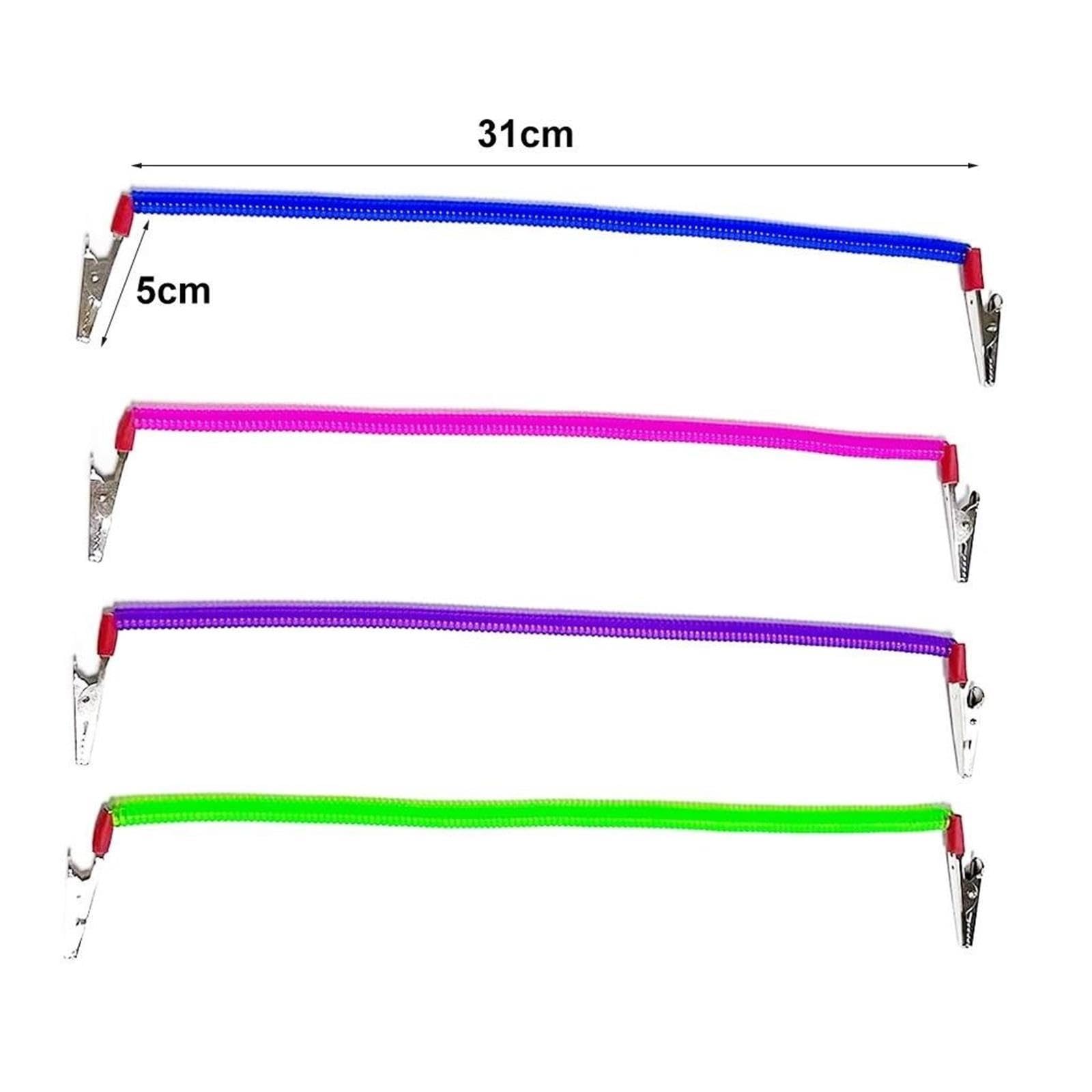 Cadena Con Clip Para Servilleta Clip de servilleta plástico 4 colores