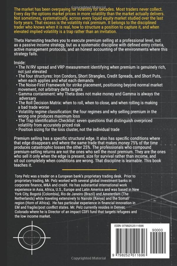 THETA HARVESTING (MASTER OPTION TRADER SERIES): Systematic Premium Collection Strategies image 3