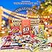 Vintage Candy Co. 80th Birthday Retro Candy Gift Basket - 1945 Party Assortment - Nostalgic Candy and Sweet Snacks Care Package Gift for Men and Women Turning 80 Years Old