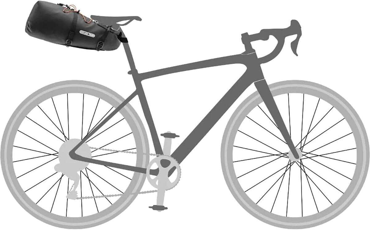 Ortlieb Bikepacking Seat Pack QR Seat Bag - 13L Black