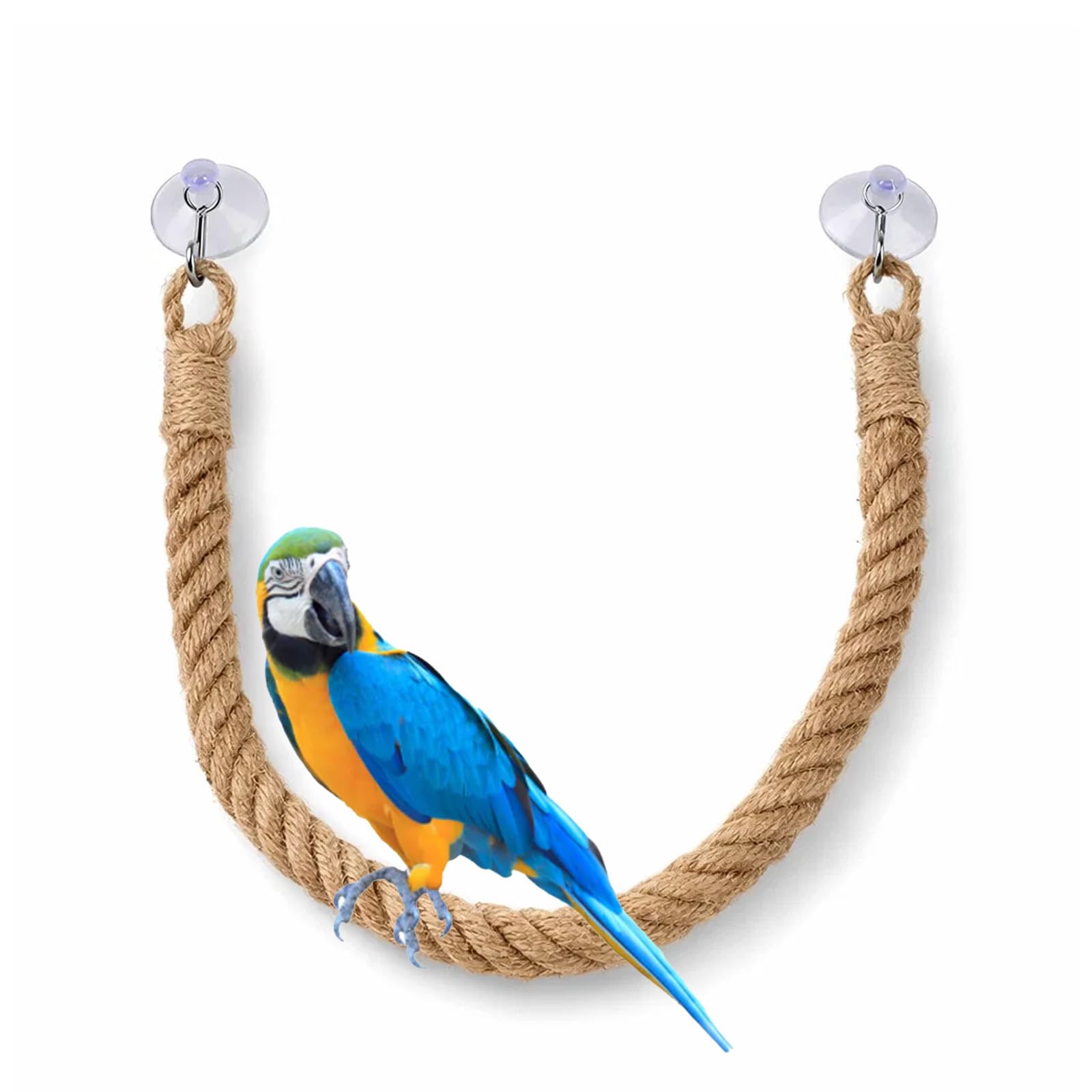 Leopard Gecko Accessories, Reptile Accessories for Climbing Exercise and Habitat Enrichment, Gecko Accessories with Durable 55CM Rope for Lizards and Snakes