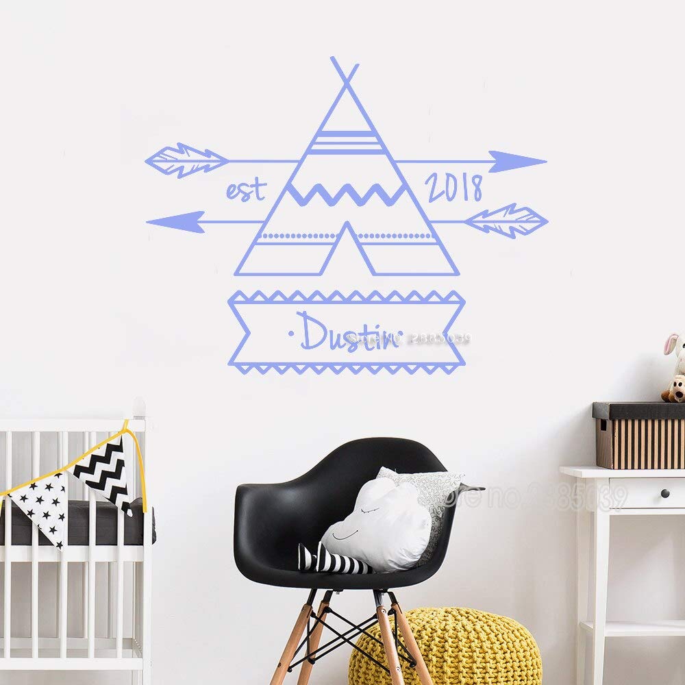 Gadgets Vinyl Wrap Wall Decal Teepee Arrow Decals Rustic Nursery Decor Arrow, Ag20-Drp-517