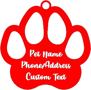 Customized Dog and Cat Tags, Engraved Collar for Your Lovely Pet, Multi Design
