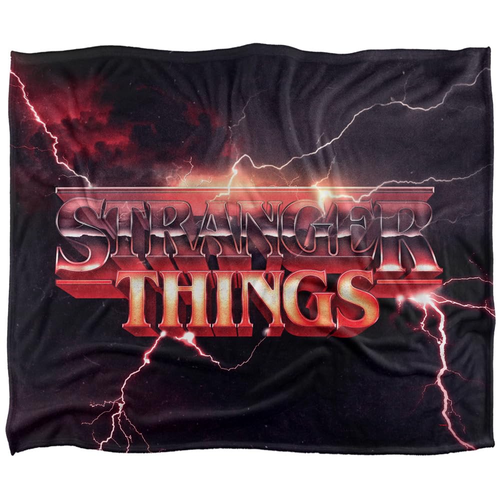 Stranger Things Throw Blanket - 152 X 127 Cm