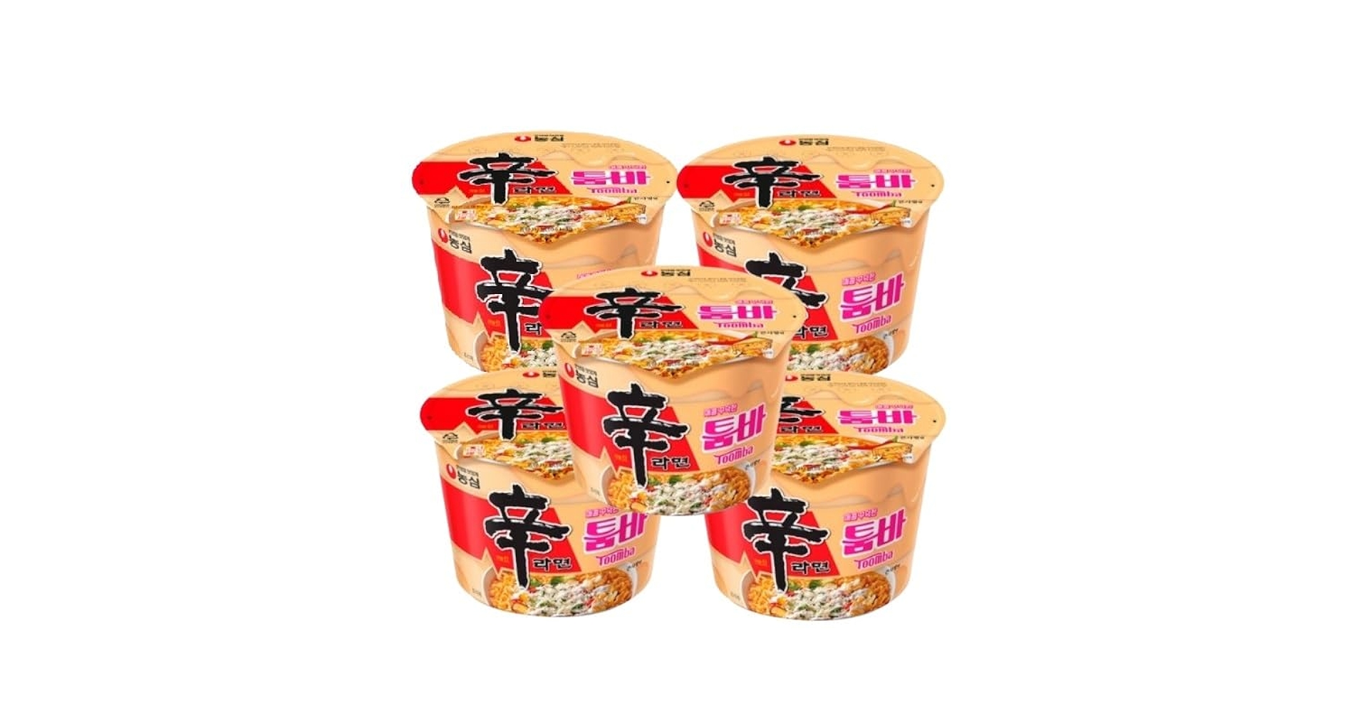 トゥーンバ　辛い焼きそば 12個セット 楽天市場】農心 辛ラーメン トゥーンバ 137g 12袋セット