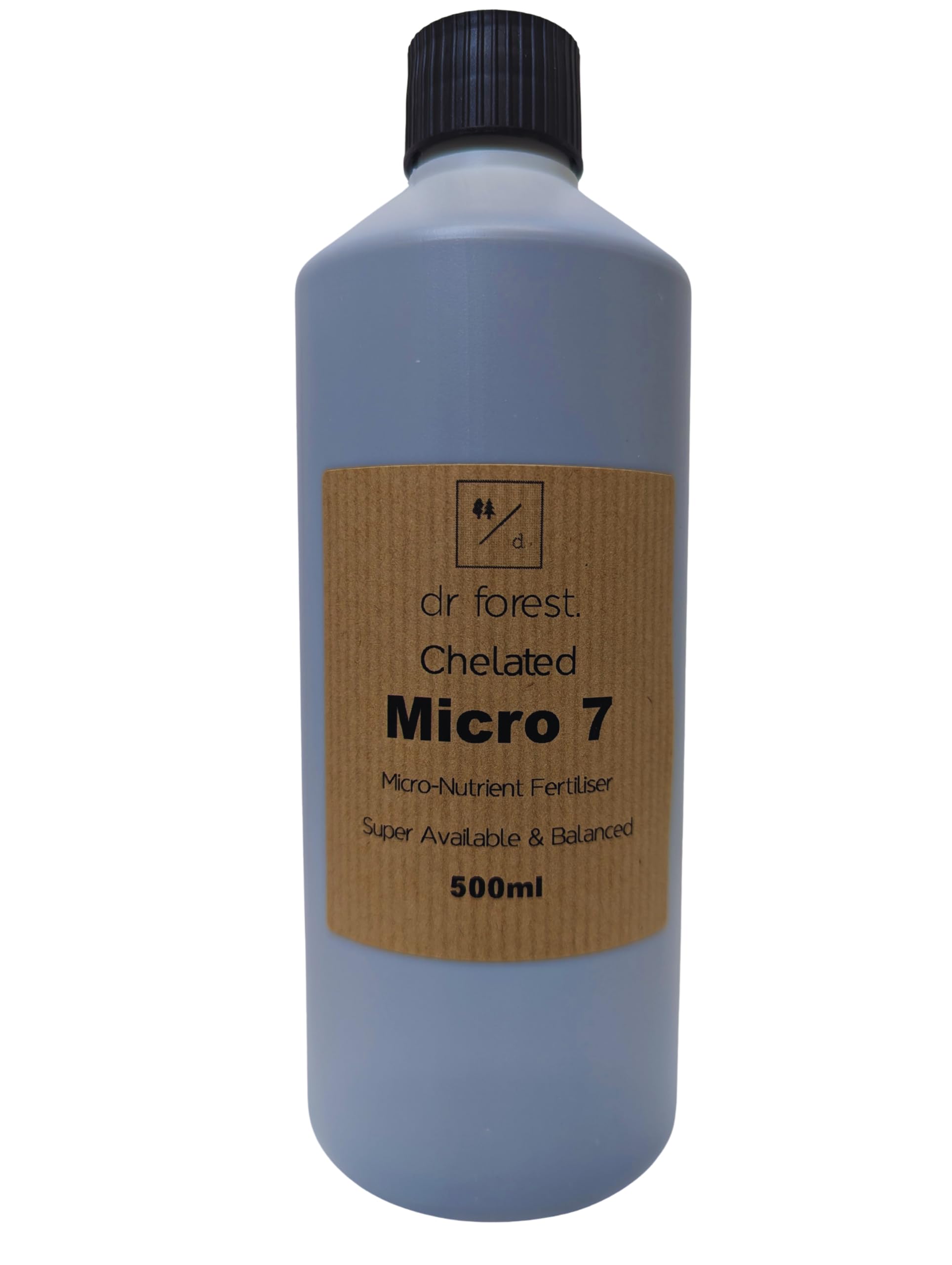Dr Forest Micro 7 Chelated Liquid Micronutrients - 7 Trace Elements Plant Feed with Iron, Zinc, Manganese, Boron, Copper and Molybdenum - Fulvic Acid Foliar Feed - Made with Organic Ingredients