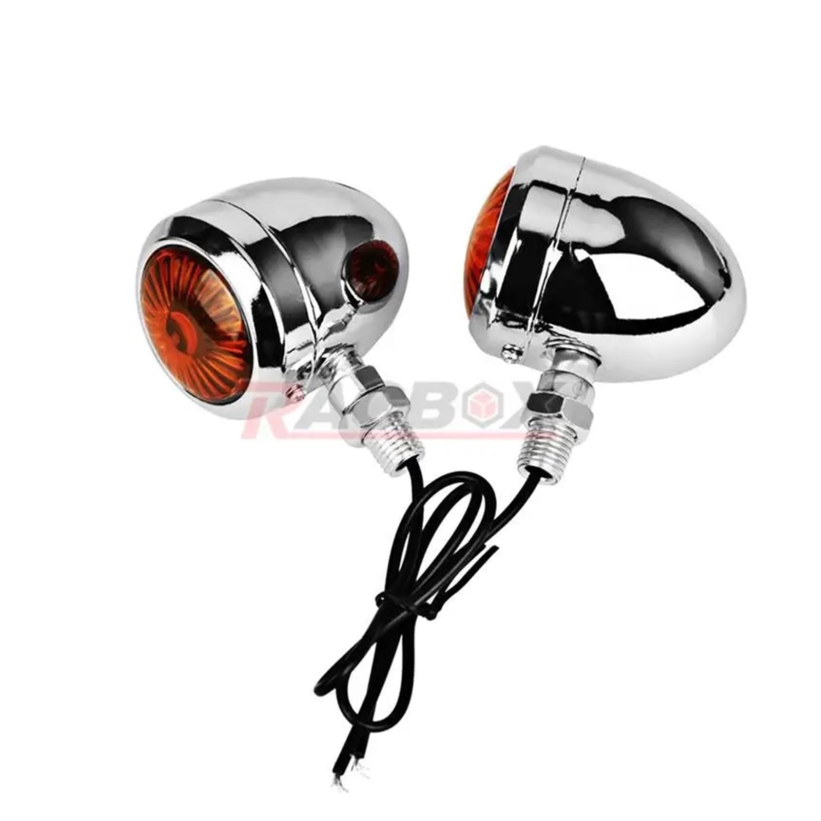 Indicatore direzione a LED moto grande 10 mm in metallo Indicatoris Motos