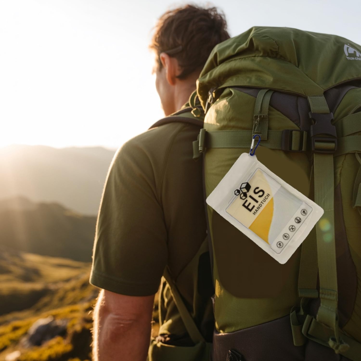 speecheese Serviette glacée au citron XL pour un rafraîchissement rapide - Belle serviette de sport - Refroidissement lors des journées chaudes