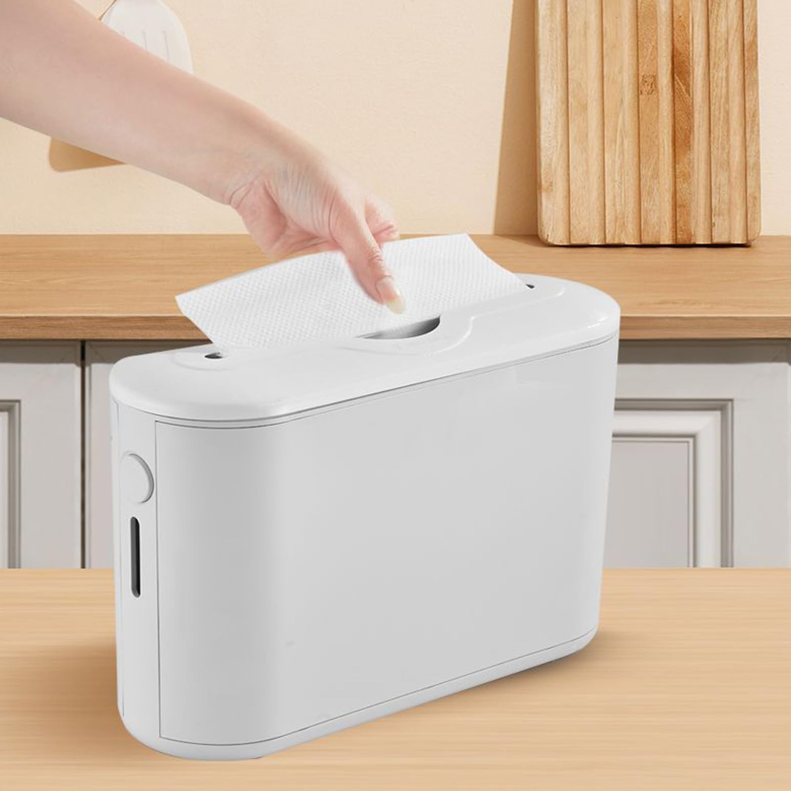 Copertura Decorativa Portafazzoletti Porta Tovaglioli | con Finestra Visiva Apertura 23 cm Stile Retrò per Casa Bancone Ufficio Cucina Camera Ospiti Auto e Ambiente