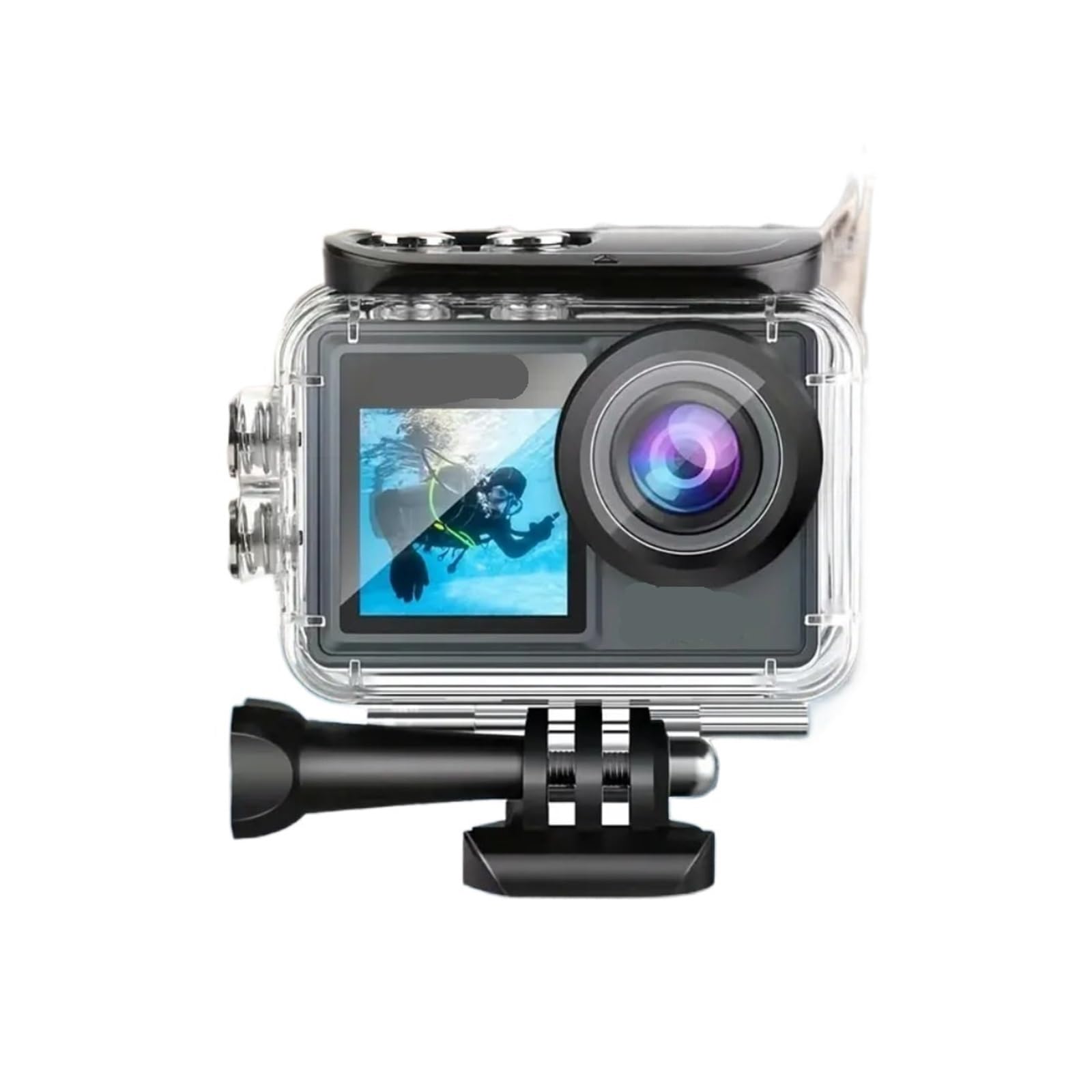 WiFi 5K 2.0 1.3-inch Waterproof Helmet Motorcycle Sports Action Camera | Records outdoor sports, travel, riding, helmet and action video with portable wide-angle camera functions-image-47