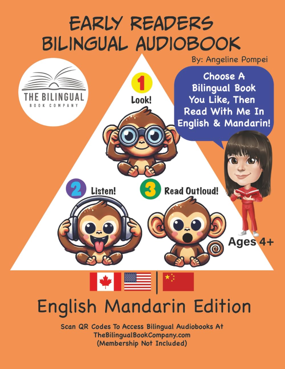 Early Readers Bilingual Audiobook English–Mandarin Edition